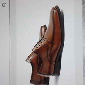 Lloyd Daran Brown Distressed look lace-up shoes Size 12